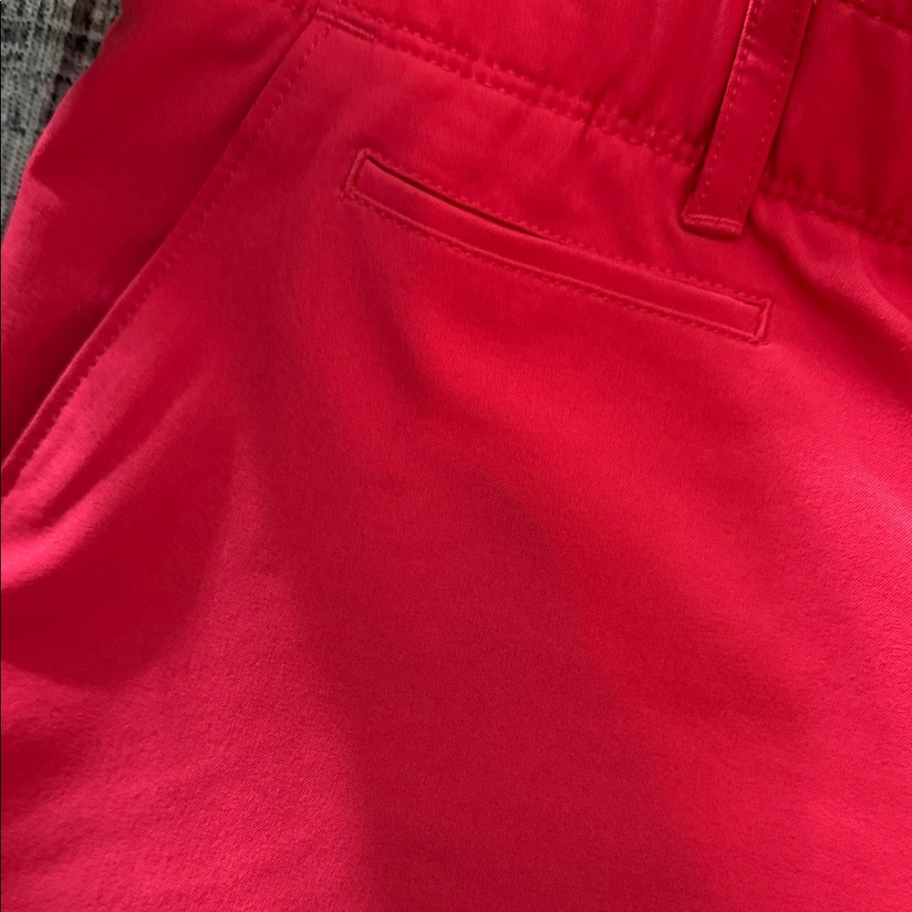 Under Armour Fitted Heatgear Pink Shorts Size 10 - Picture 4 of 8